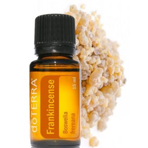 doterra frankincense with rock crystals